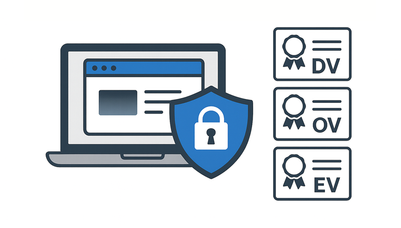 サーバー証明書のイメージ図